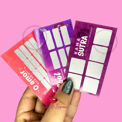 Raspadinhas eróticas - brincadeira a dois divertida - escolha a variação