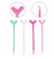 ESTECA PEINE x3 PARA ADHERIR PESTAÑAS Y CEJAS - comprar online