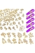 DIJE CON STRASS SIGNO ZODIACO X1PAR - DECORACION
