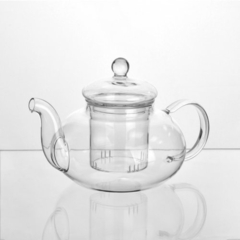 Tetera de vidrio con filtro 600ml