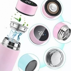 Termo de acero con infusor y sensor de temperatura 500ml - comprar online