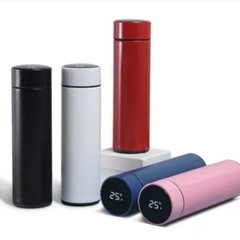 Termo de acero con infusor y sensor de temperatura 500ml