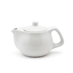 Tetera Diseño Blanca lisa 250ml - comprar online