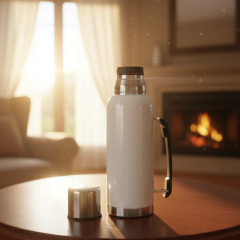 Termo acero inoxidable blanco 1 litro en internet