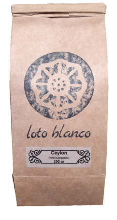 Té Negro Ceylon 250g - Loto Blanco