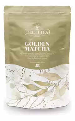 Golden Matcha Delhi Tea En Polvo Doypack 50 G