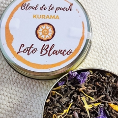Blend de té puerh Kurama en latita