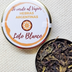 Té verde al Vapor Selección de Hebras Argentinas en latita