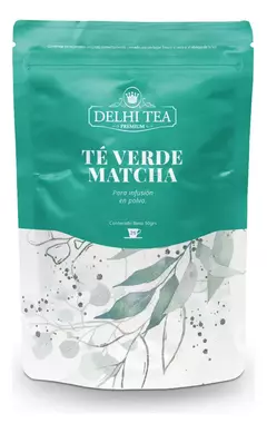 Te Verde Matcha Delhi Tea En Polvo 50 Gr