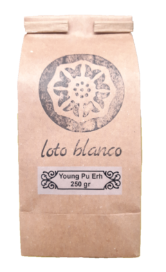 Té Puerh Young Pu Erh 100g - Loto Blanco