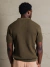 Polo tricot texturizada - Verde Oliva na internet