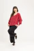 Blusa Sobre VELVET OI26 - Vinho - comprar online