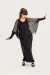 Blusa Morcego NOIR TULE/MODAL OI26 - Preta - Satiko+Isabel