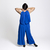 Calça Cortina ORIENTE JERSEY PV24 - Azulão - loja online