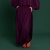 Calça Cortina MATCHÁ~CASSIS JERSEY OI25 - Cassis - loja online