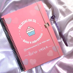 Livro caixa - PERSONALIZADO COM SUA LOGO