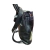 Mochila art 741 negro con pelo - comprar online