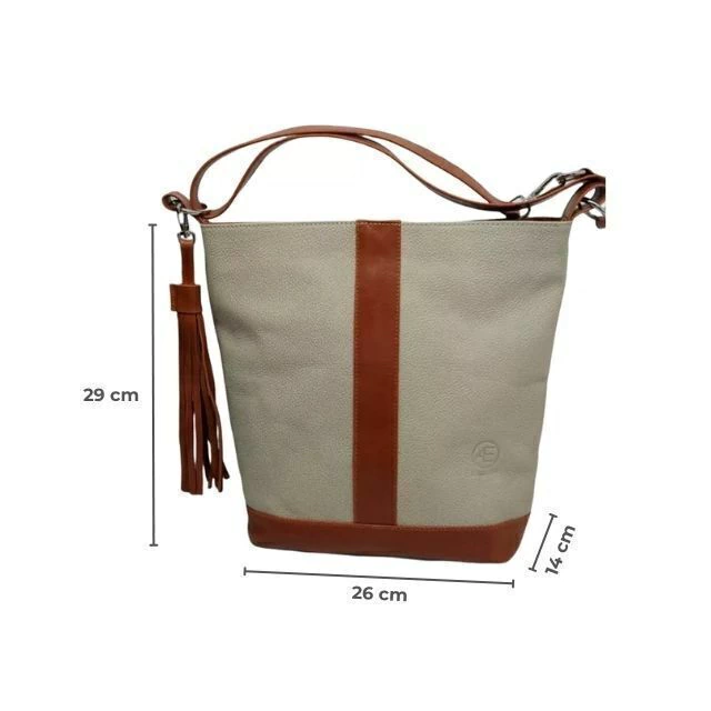 Cartera cuero combinado | El Arriero Cueros – Art. 344 — imagen 3