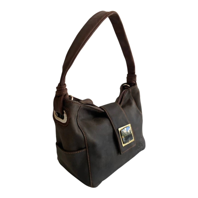 Cartera cuero engrasado | El Arriero Cueros – Art. 335/1 — imagen 3