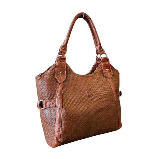 Cartera de cuero Tramado | El Arriero Cueros – Art. 371 — imagen 4