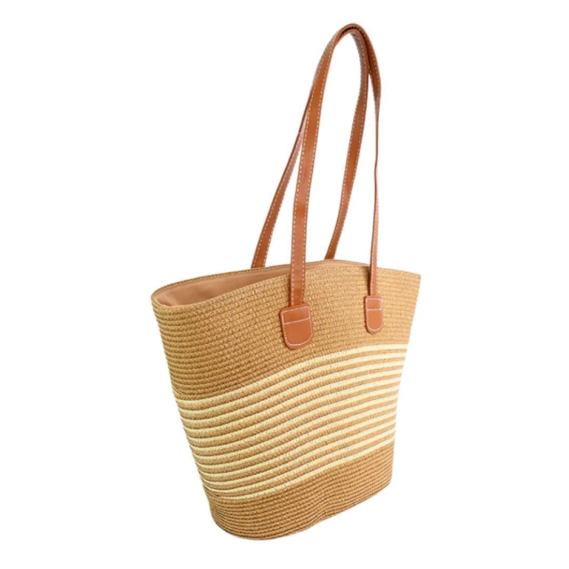Bolso de Yute camel - Art K9564 — imagen 2