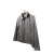 CAMPERA DE CUERO CABRITO REVERSIBLE GRIS