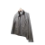 CAMPERA DE CUERO CABRITO REVERSIBLE GRIS