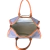 Bolso de viaje combinado suela y gris 823 - EL ARRIERO CUEROS