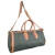 Bolso de viaje combinado verde y suela 823 - comprar online