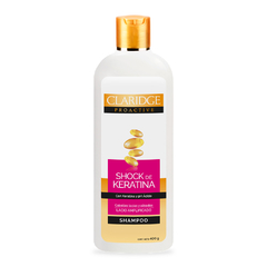 SHAMPOO SHOCK DE KERATINA CON KERATINA Y Ph ácido x 400 ml para cabellos lacios y alisados - comprar online