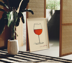 Cuadro Le Vin