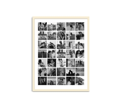 Cuadro Personalizado con 35 Fotos en internet