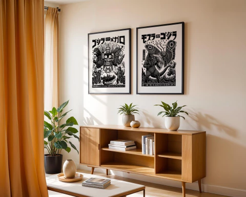 Cuadros Kaiju Legends - comprar online