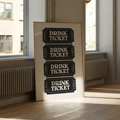 Cuadro Drin Ticket