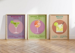 Cuadros coctel setx3
