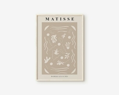 Cuadros Matisse Beige set x3 en internet