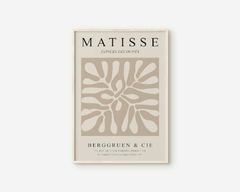 Cuadros Matisse Beige set x3 - Kivo Deco