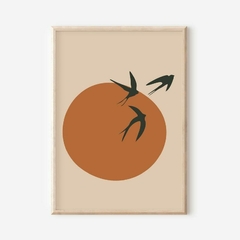 Cuadros Naranja atardecer - comprar online