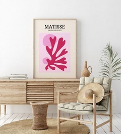 Cuadros Matisse, Bauhaus, Picasso, pink set x3 - comprar online