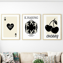 Cuadros Lucky You, Keith Haring, Cherry - comprar online
