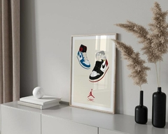 Cuadros Nike shoes, Jordan set x3 - comprar online