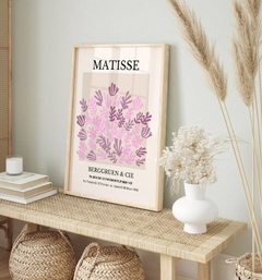 Cuadros Matisse violeta set x3 en internet