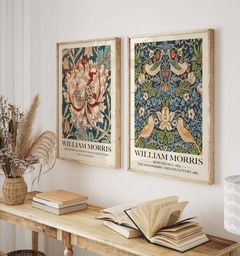 Cuadros William Morris set x2