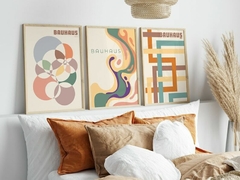 Cuadros Bauhaus, abstractos vintage setx3 - comprar online