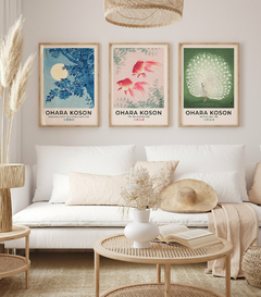 Cuadros Ohara koson #2 Set x3 - comprar online