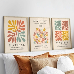 Cuadros Henri Matisse Set x3