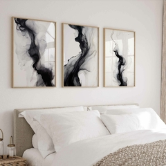 Cuadros Modernos Liquid Black