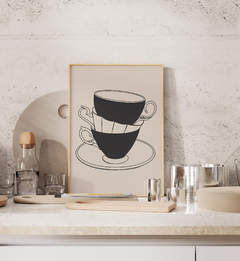 Cuadro Tazas Té