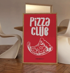 Cuadro Pizza Club