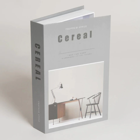 Libro caja cierre magnetico Cereal Grey - comprar online